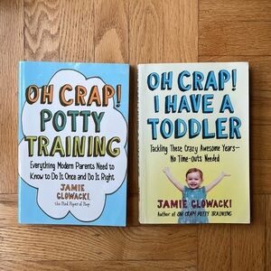 Oh Crap! Potty Training Jamie Glowacki Book Bundle
